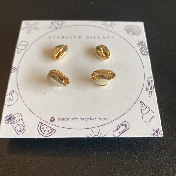 Shell Earrings - Picture 2 of 2